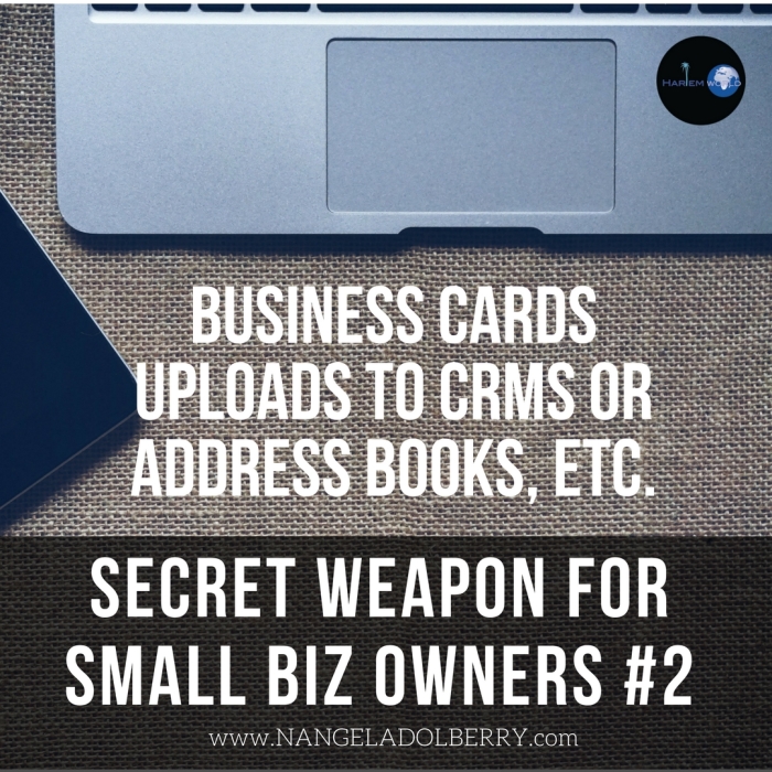 SECRET WEAPON FOR SMALL BIZ OWNERS #2